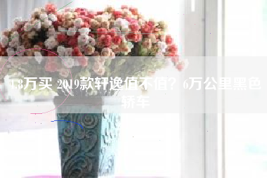 4.8万买 2019款轩逸值不值？6万公里黑色轿车