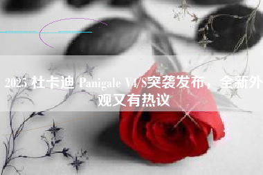 2025 杜卡迪 Panigale V4/S突袭发布，全新外观又有热议